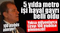 BÜYÜKŞEHİR METROYA KONSANTRE DEĞİL Mİ YOKSA? HEDEF 100, İLK ETAPTA 73 OTOBÜS İÇİN İHALEYE ÇIKILIYOR!