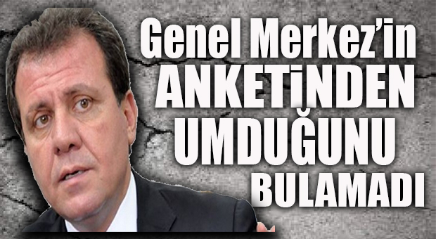 CHP’NİN BAŞARILI BELEDİYELER ANKETİNDE VAHAP SEÇER UMDUĞUNU BULAMADI