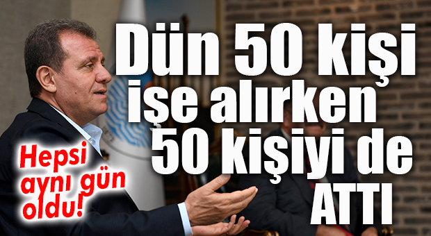 SAYAÇ ÇALIŞIYOR, TOPLAM 300 KİŞİYİ İŞTEN ATTI! AYNI GÜN 50 KİŞİYİ ATTI, 50 İŞÇİ DAHA ALDI