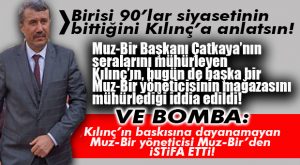 MÜHÜR İŞİ BAŞKAYMIŞ ANLAŞILDI… KILINÇ, MUZ-BİR YÖNETİMİNE AÇIK AÇIK SAVAŞ AÇMIŞ BELLİ OLDU GAYRI!