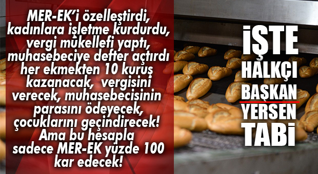TÜCCAR BAŞKAN MER-EK’İ KURTARACAK, GARİBAN İŞLETMECİ KADINLARI KURBAN EDECEK!