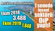 TÜİK AÇIKLADI… MERSİN KONUT SATIŞLARINDA DİP YAPTI!