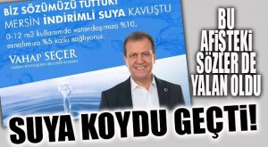 NE DEDİYSE FOS ÇIKTI… İŞÇİ ÇIKARMAYACAKTI, SUYA İNDİRİM YAPACAKTI… İŞÇİ DE ÇIKARDI, SUYA DA ZAM YAPTI!
