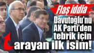 FLAŞ İDDİA… AK PARTİ KANADINDAN DAVUTOĞLU’NA İLK HAYIRLI OLSUN ELVAN’DAN GELDİ