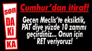 CUMHUR AÇIK KAPATIYOR… CHP’Lİ SEÇER’E ÖNEMLİ ÖNEMSİZ YETKİLERE RET GELİYOR!