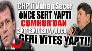 KIRK YILDA BİR “SERT” YAPACAKTI, KARŞISI SAĞLAM ÇIKTI… CHP’Lİ SEÇER’İN SALVOSUNA CUMHUR’DAN SERT YANIT!