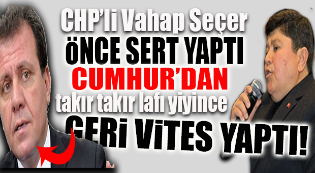 KIRK YILDA BİR “SERT” YAPACAKTI, KARŞISI SAĞLAM ÇIKTI… CHP’Lİ SEÇER’İN SALVOSUNA CUMHUR’DAN SERT YANIT!