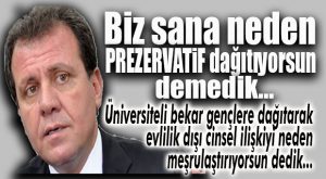 SIKIŞINCA ANCA HAKARET! CHP’Lİ SEÇER ŞİMDİ DE PREZERVATİFİN ÜNİVERSİTELERDE DAĞITIMINI ELEŞTİRENLERE “CAHİL” DEDİ!