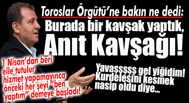 BİR SEÇER KLASİĞİ DAHA… SADECE AÇILIŞINI YAPTIĞI KAVŞAĞI “KISA SÜREDE YAPTIK” DEMEZ Mİ?