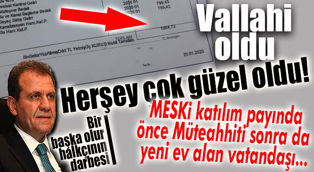 MESKİ KATILIM PAYI CAN YAKIYOR! HEM MÜTEAHHİTTEN HEM VATANDAŞTAN…
