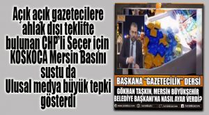 GAZETECİDEN VAHAP SEÇER’E SAĞLAM AYAR: “O İŞ YAŞ SAYIN BAŞKAN, VAY BENİM ÜLKEMİN HALİNE!”