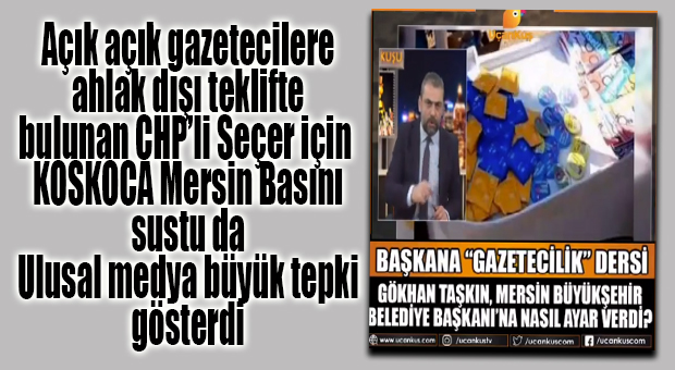 GAZETECİDEN VAHAP SEÇER’E SAĞLAM AYAR: “O İŞ YAŞ SAYIN BAŞKAN, VAY BENİM ÜLKEMİN HALİNE!”