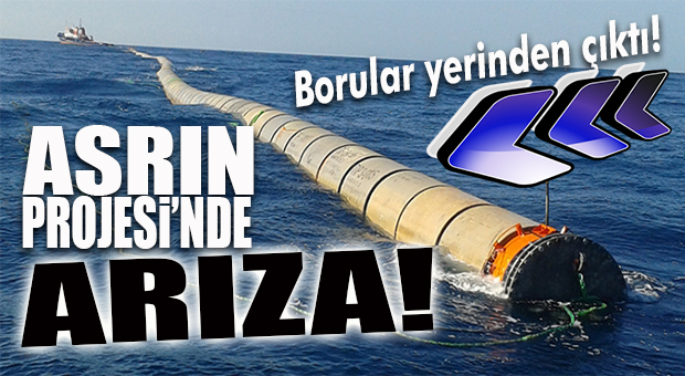 ENDİŞE VERİCİ HABER… ALAKÖPRÜ ASRIN PROJESİ’NDEKİ BORULAR FIRLADI!