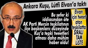 AK PARTİ MERSİN’İN “BATTAL GAZİLERİ!” LÜTFİ ELVAN İÇİN KENDİLERİNİ FEDA ETTİLER!