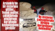 ARSLANKÖY’DE MAHSUR KALAN 10 KİŞİ KURTARILDI