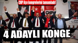CHP’DE SON İLÇE DE TAMAM: ERDEMLİ KONGRESİ’NDE “İLÇE BAŞKANI” DEĞİŞTİ