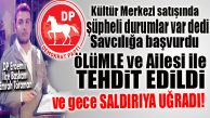DEMOKRAT PARTİ ERDEMLİ İLÇE BAŞKANI TORAMAN BIÇAKLI SALDIRIYA UĞRADI!