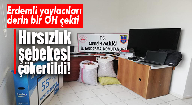 ERDEMLİ’DE HIRSIZLIK ŞEBEKESİNE BÜYÜK DARBE: 3 GÖZALTI, 2 TUTUKLAMA