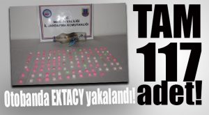 ADANA-MERSİN OTOBANINDA UYUŞTURUCU OPERASYONU: 117 ADET EXTACY ELE GEÇİRİLDİ