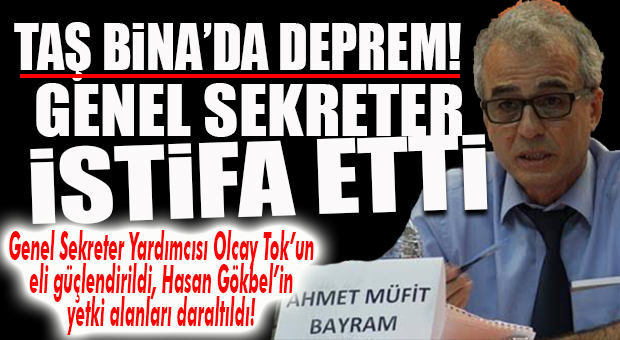 FLAŞ İDDİA… MERSİN BÜYÜKŞEHİR GENEL SEKRETERİ İSTİFA ETTİ!