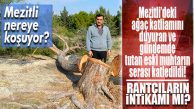 AĞAÇ KATLİAMINI DUYURAN ESKİ MEZİTLİ MUHTARININ SERASINA SALDIRI: ÜZÜM BAĞLARI YOK EDİLDİ!