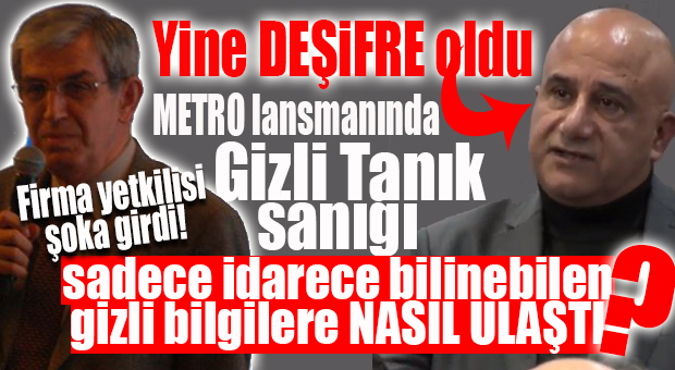 AMAN SEÇER DİKKAT! CHP’Lİ BÜYÜKŞEHİR’E DE SIZMAYA BAŞLAMIŞ… GİZLİ TANIK SANIĞI NASIL DEŞİFRE OLDU?