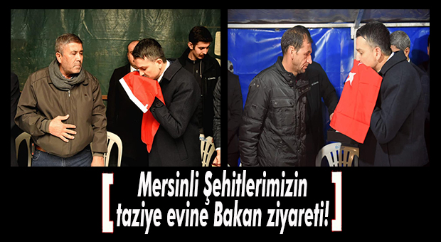 PAKDEMİRLİ MERSİNLİ ŞEHİTLERİN AİLELERİNİ ZİYARET ETTİ