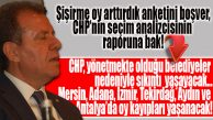 CHP’YE YAKIN ANKET ŞİRKETİNDEN ŞOK ANALİZ: “BELEDİYELER SEÇİMDE CHP’YE SORUN YARATACAK!”