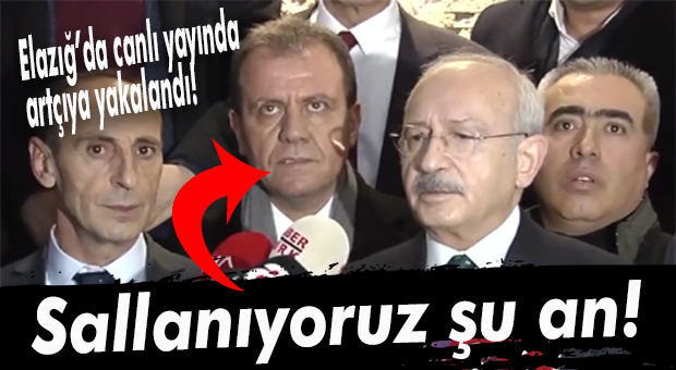 CANLI YAYINDA ARTÇI OLDU CHP’Lİ SEÇER’İN SESİ DUYULDU: “SALLANIYORUZ ŞU AN!”