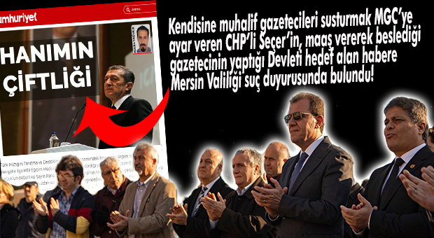 CHP’Lİ SEÇER’İN BESLEDİĞİ GAZETECİ MİLLİ EĞİTİM ÜZERİNDEN DEVLETİ VURDU… VALİLİK O HABERİ YALANLADI, SUÇ DUYURUSUNDA BULUNDU!