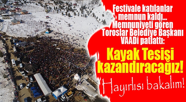 KAR FESTİVALİ’NDEN BAŞKAN YILMAZ MEMNUN KALDI: “BÖLGEYE KAYAK TESİSİ KAZANDIRACAĞIZ!”