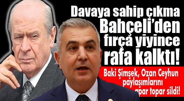 BAKİ ŞİMŞEK GRUPTA FIRÇA YİYENLERDEN OLDU… PAYLAŞIMINI APAR TOPAR SİLDİ…