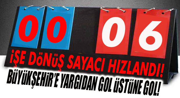 YARGI HIZINI ALDI… BÜYÜKŞEHİR’DE 3 İŞÇİ DAVASI DAHA BUGÜN SONUÇLANDI!