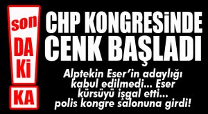 FLAŞ…FLAŞ…FLAŞ… CHP MERSİN İL KONGRESİ KARIŞTI!