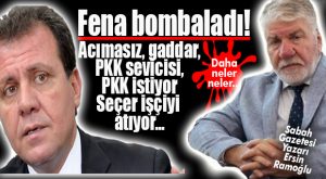 RAMOĞLU BOMBALADI: “CHP’Lİ SEÇER ACIMASIZ, PKK SEVİCİSİ…”