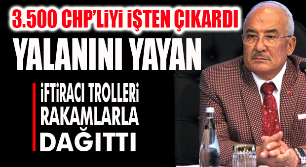 KÖŞEYE SIKIŞARAK, YALAN ALGIYI HIZLANDIRAN CHP TROLLERİNE KOCAMAZ’DAN SERT CEVAP
