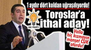 FLAŞ GELİŞME… AK PARTİ TOROSLAR İLÇE BAŞKANLIĞINA BEKİR TOPÇU ATANDI