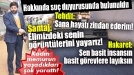 BÜYÜKŞEHİR TARSUS-ÇAMLIYAYLA KOORDİNATÖRÜ ALİ BOLTAÇ’A KADIN MEMURDAN ŞOK SUÇ DUYURUSU