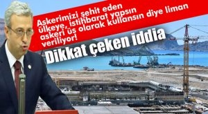 AKKUYU’YA RUSLAR ASKERİ ÜS OLARAK KULLANSIN DİYE LİMAN VERİLİYOR! ŞOK İDDİA…
