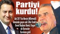 BABACAN DİLEKÇEYİ VERDİ… DEMOKRASİ VE ATILIM PARTİSİ (DEVA) KURULDU… İŞTE TAM LİSTE!
