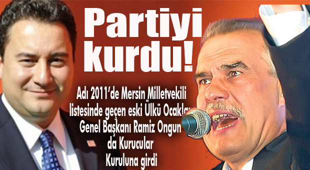 BABACAN DİLEKÇEYİ VERDİ… DEMOKRASİ VE ATILIM PARTİSİ (DEVA) KURULDU… İŞTE TAM LİSTE!