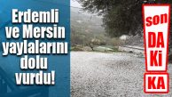 FLAŞ..FLAŞ…FLAŞ… ERDEMLİ VE MERSİN YAYLALARINI DOLU VURDU