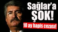 FİKRİ SAĞLAR’A YARGI ŞOKU: 10 AY HAPİS CEZASI!