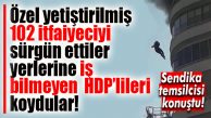ŞOK İDDİA: İTFAİYE SKANDALI BÜYÜYOR… MHP’Lİ DİYE KOVDULAR HDP’LİLERİ İŞE ALDILAR