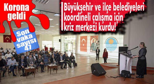 KORONAVİRÜS’LE MÜCADELE İÇİN KRİZ MERKEZİ OLUŞTURULDU