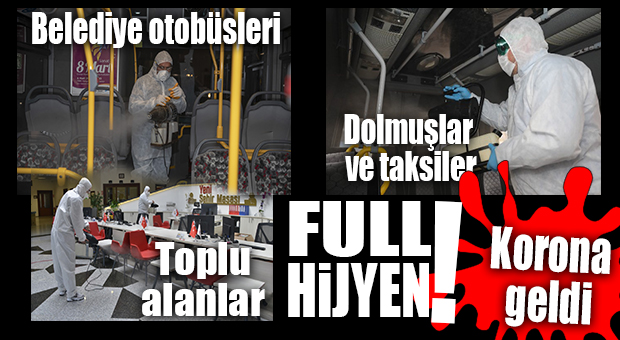 MERSİN’DE KORONAVİRÜS ÖNLEMLERİ ARTTIRILDI… TOPLU TAŞIMA VE KAPALI ALANLARDA FULL TEMİZLİK GÜNLERİ…