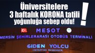 MERSİN OTOGARI’NDA “KORONA TATİLİ” YOĞUNLUĞU
