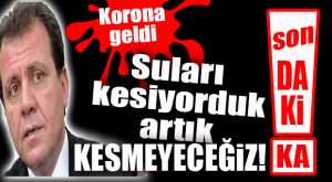 FLAŞ GELİŞME… MESKİ SU BORCUNDAN DOLAYI VATANDAŞA SU KESİNTİSİ YAPMAYACAK!