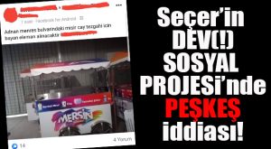 SEÇER’İN DEV(!) PROJESİ İLE İLGİLİ ŞOK İDDİA: GARİBAN KAZANSIN DİYE VERDİLER, RANTA KURBAN GİTTİ!