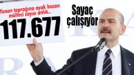 UÇARAK, YÜZEREK, YAYA… YUNAN’A VARABİLEN MÜLTECİ SAYISI ANLIK: 117 BİN’İ GEÇTİ